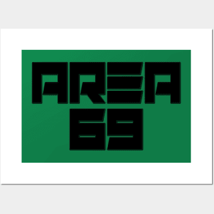 Ufo Tee Area 69 Posters and Art